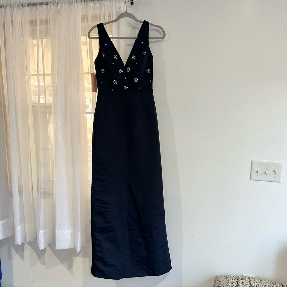 NEW Anthropologie Amsale Nia Embellished Maxi Gown Dress NWT - Picture 3 of 7